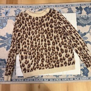 A New Day leopard sweater size large